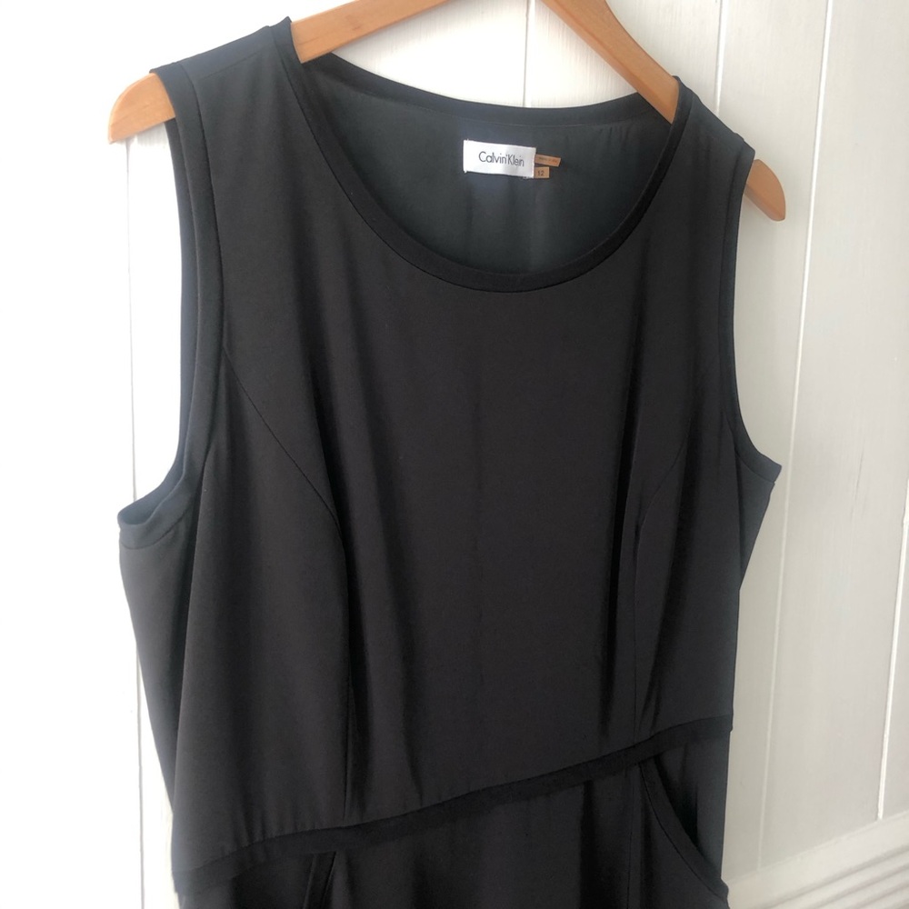 Calvin Klein A Line Dress with pockets